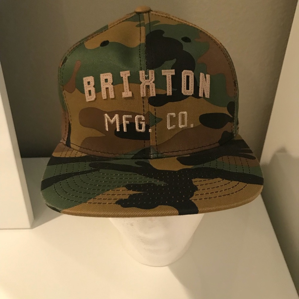 Brixton Army Print SnapBack (new without tags)